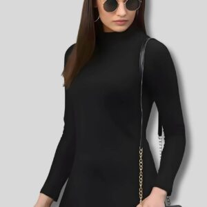 black up down solid polyester bodycon dresses
