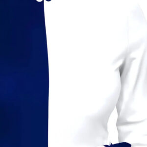 blue color block bodycon dress for women – casual & party wear