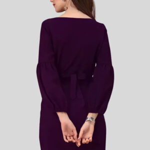 party wear v neck polyester bodycon dress for women