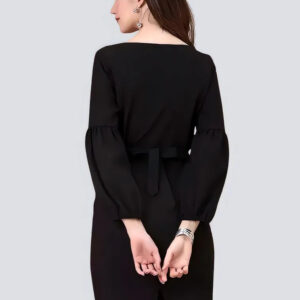 party wear v neck polyester bodycon dress for women