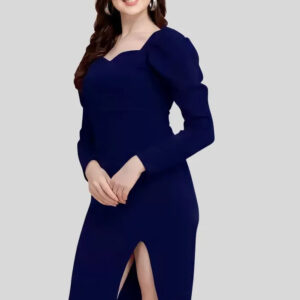 women sweetheart neck party wear bodycon dress