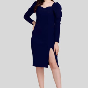 women sweetheart neck party wear bodycon dress