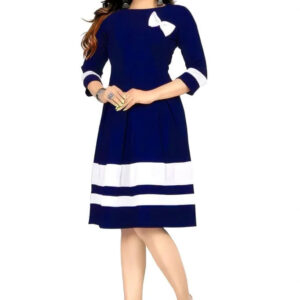 women knee length dress stylish & comfortable crepe dress for women